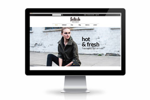 Уебдизайн на онлайн магазин Fetish Fashion Boutique UK